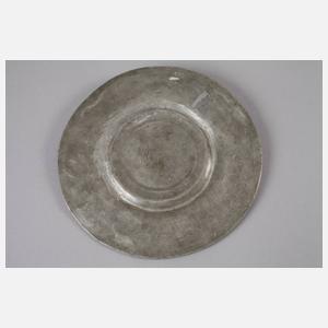 Kleiner Nürnberger Zinnreliefteller