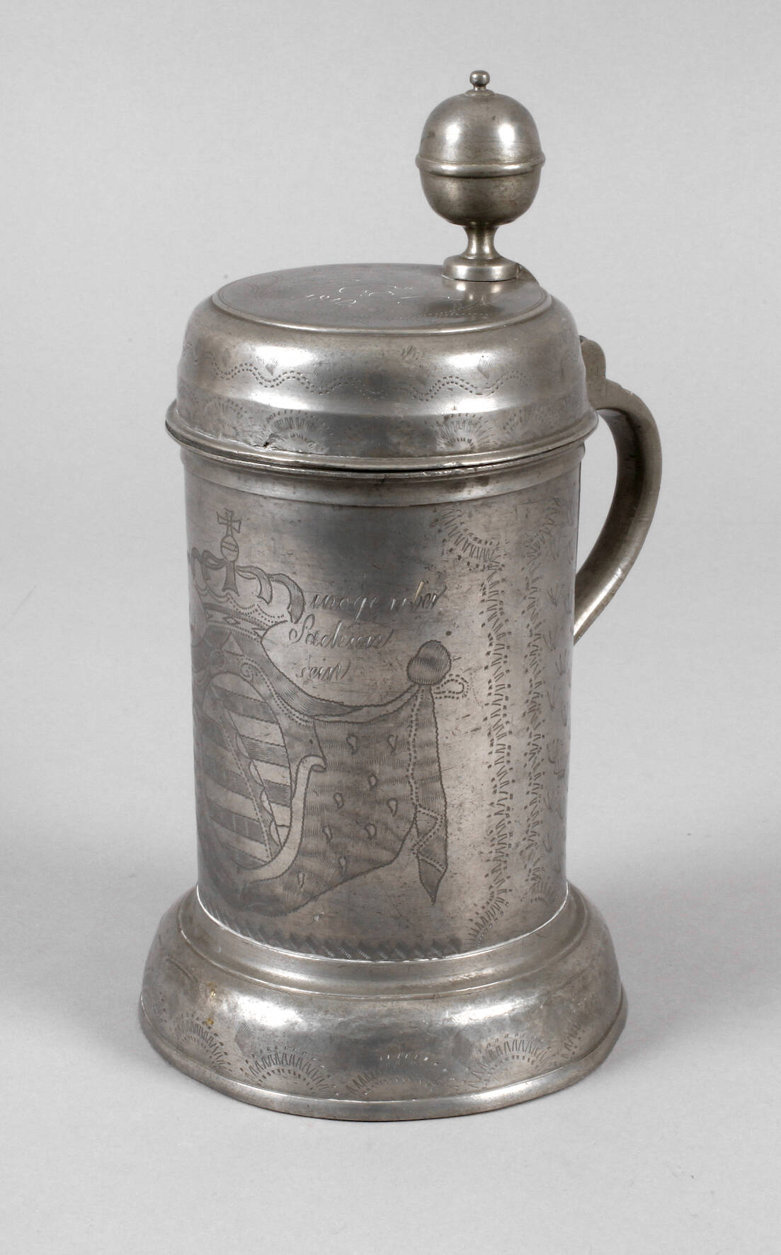 Sächsischer Zinnwalzenkrug