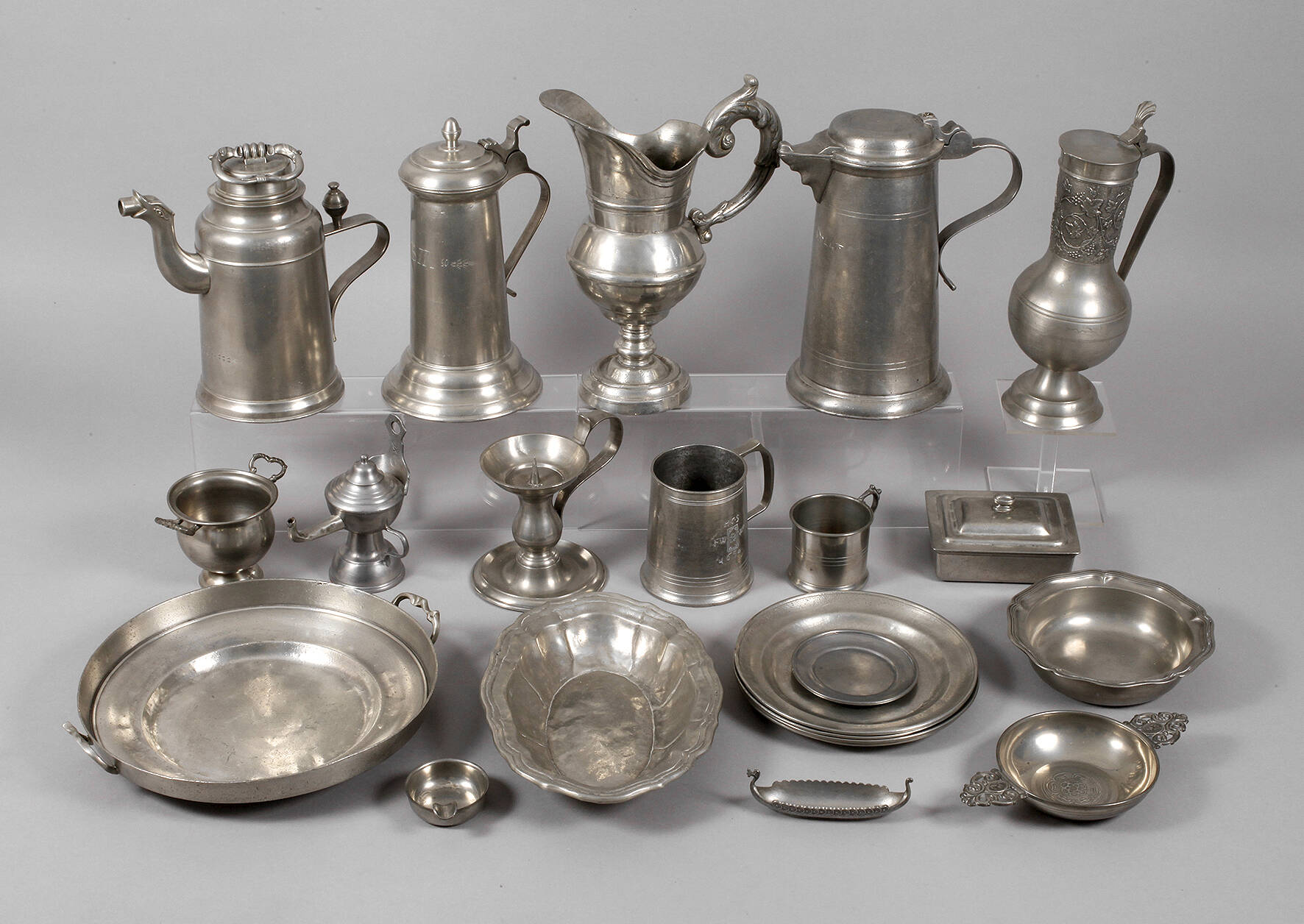 Großes Konvolut Historismuszinn