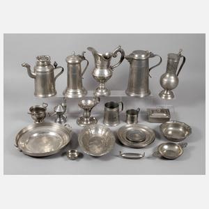 Großes Konvolut Historismuszinn