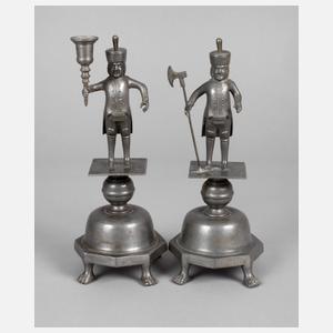 Paar sächsische Bergmänner