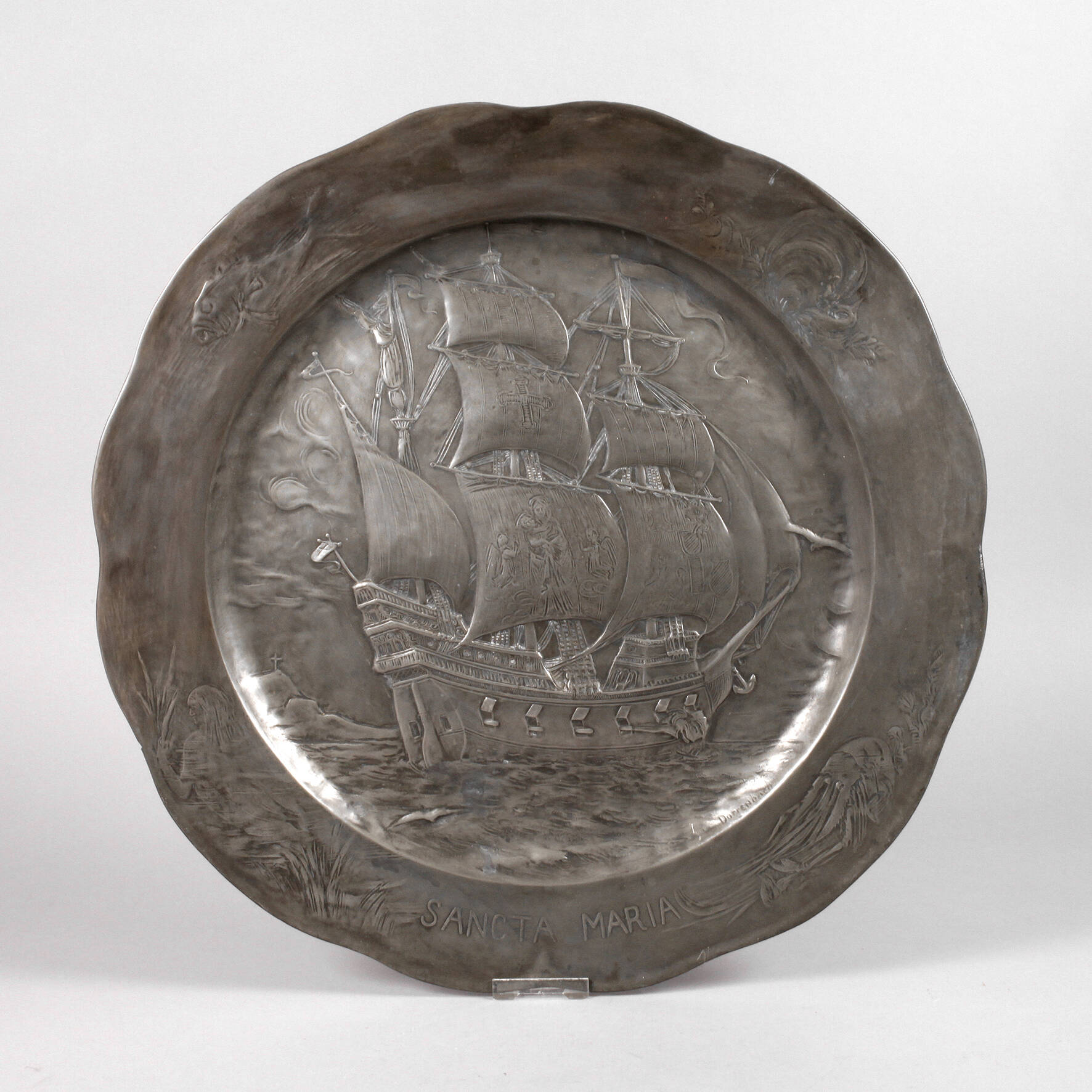 Großer Wandteller "Santa Maria"