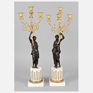 Paar klassizistische Girandolen