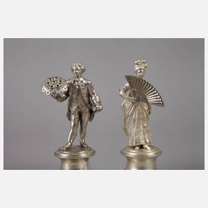 WMF Rokokopaar als Zahnstocherhalter