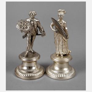 WMF Rokokopaar als Zahnstocherhalter