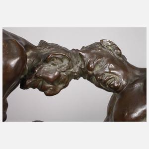 Otto Pilz, kämpfende Faune