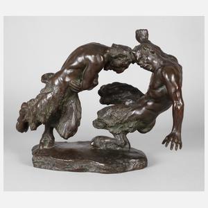 Otto Pilz, kämpfende Faune