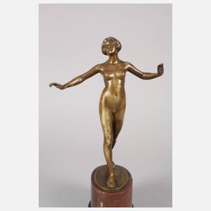 Eugen Wagner, stehender Damenakt