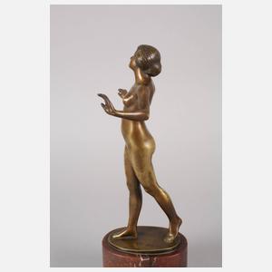 Eugen Wagner, stehender Damenakt