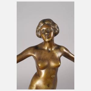 Eugen Wagner, stehender Damenakt