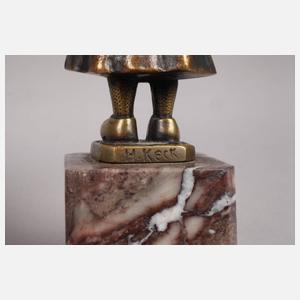 Hans Keck, Holländermädchen mit Katze