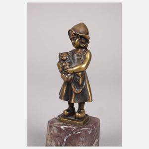 Hans Keck, Holländermädchen mit Katze