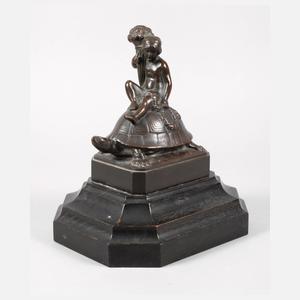 C. Bull, Mädchen auf Schildkröte