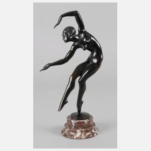 Akttänzerin Art déco