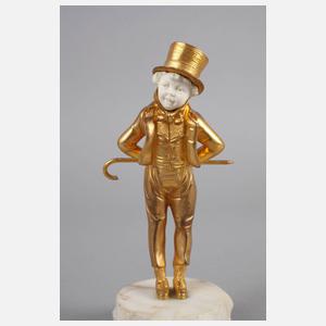 Georges Omerth, Knabe mit Spazierstock