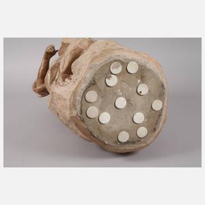 Salonfigur Leierspielerin