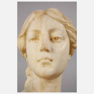 Mädchenbüste Jugendstil