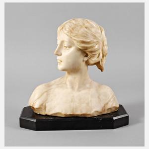 Mädchenbüste Jugendstil