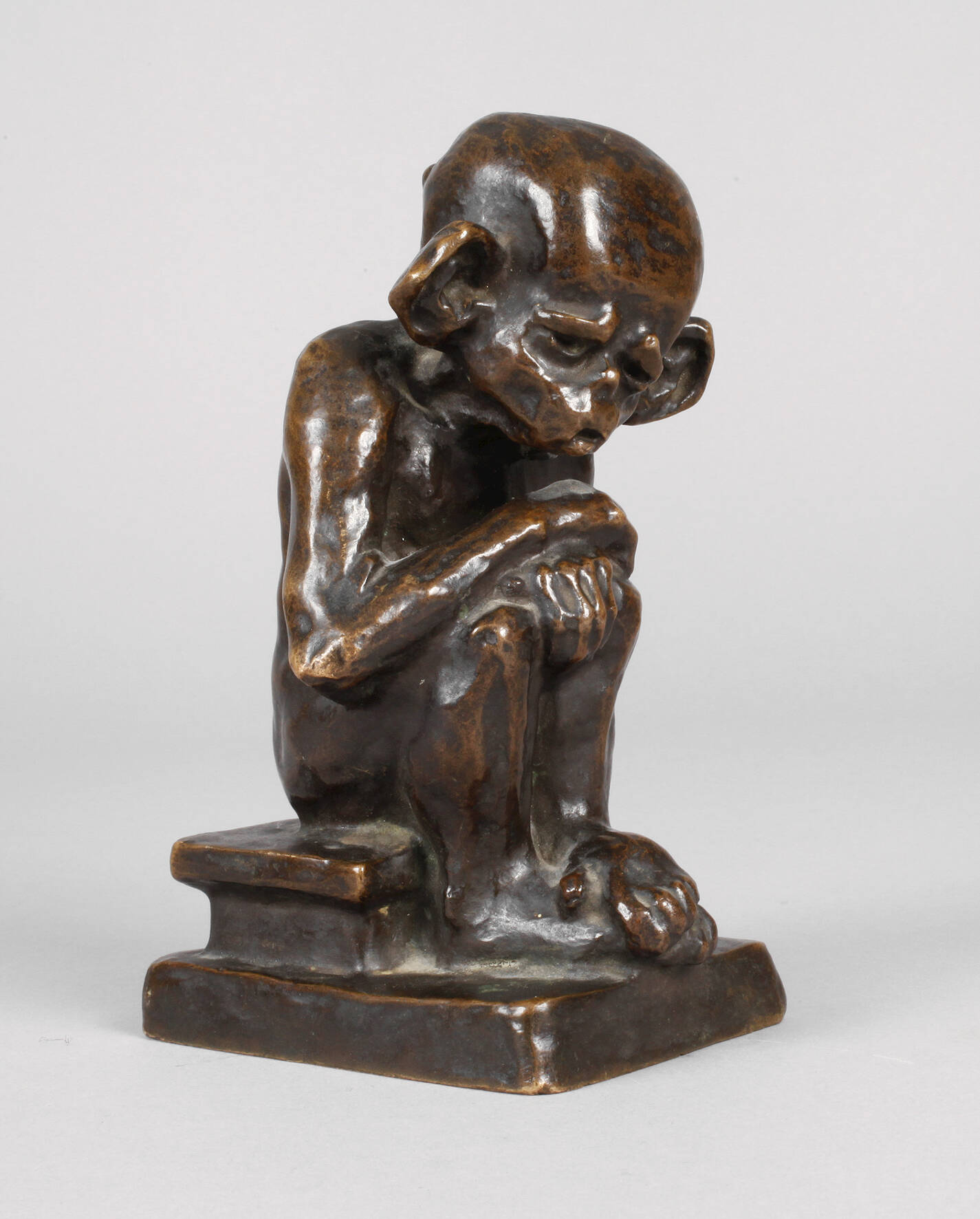 Hermann Abeking, trauriges Affenkind