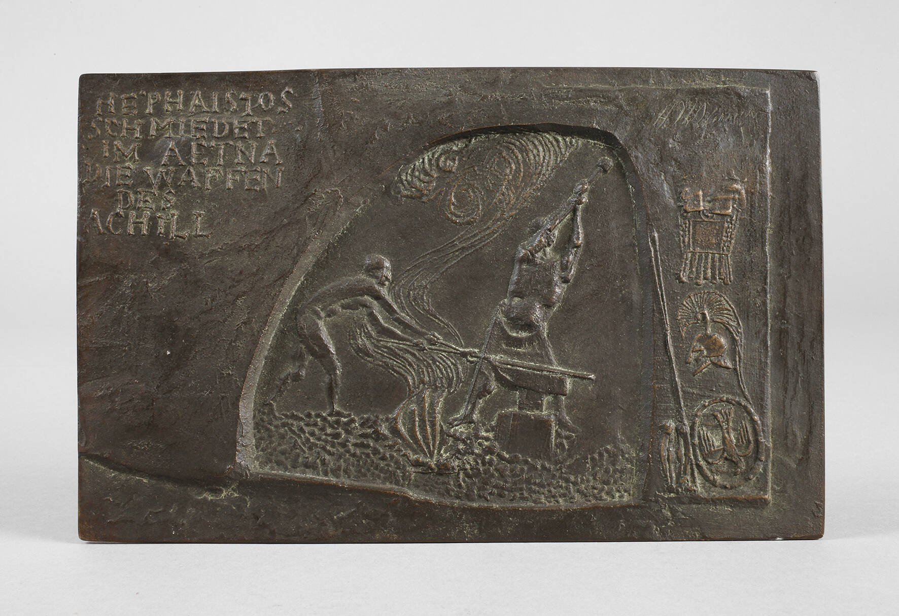 Hans Wimmer, Bronzerelief Hephaistos
