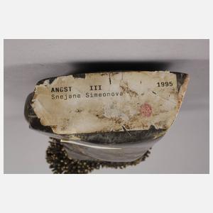 Snejana Simeonova, moderne Skulptur "Angst III"