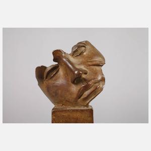 Igor Mitoray, Miniaturbüste auf Pidestal