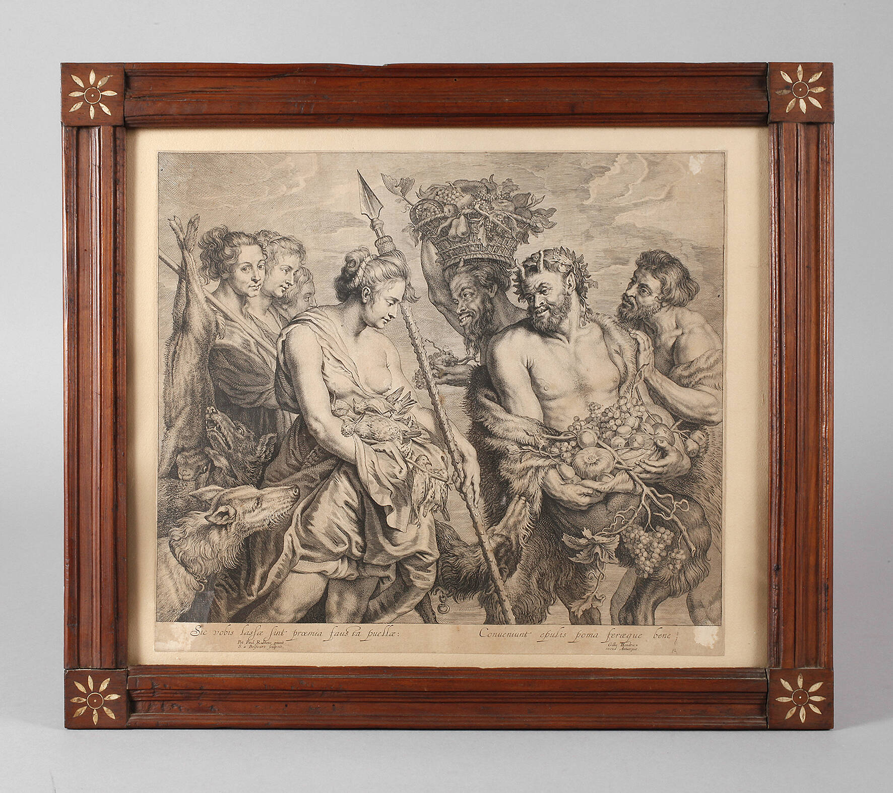 Schelte Adams Bolswert, "Dianas Rückkehr von der Jagd" nach Rubens