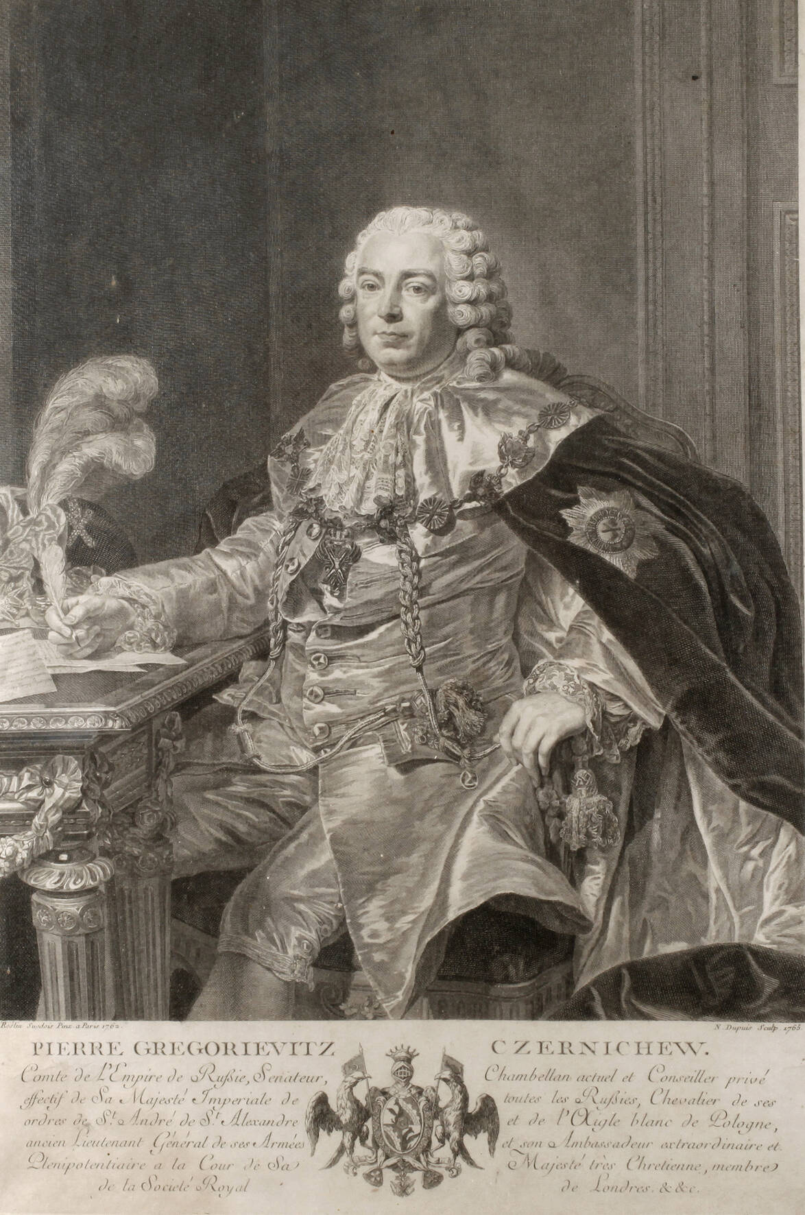 Nicolas Dupuis, Pierre Gregorievitz Czernichew