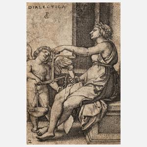 Georg Pencz, "Dialectica"