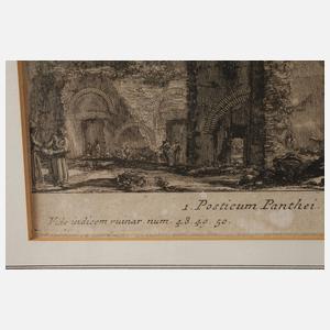 Franvesco Piranesi, Das Pantheon in Rom