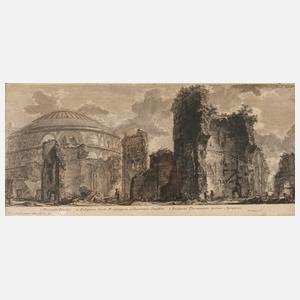 Franvesco Piranesi, Das Pantheon in Rom