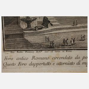 Giovanni Battista Piranesi, "Foro antico Romano"