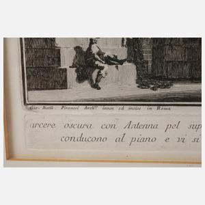 Giovanni Battista Piranesi, "Carcere oscura..."