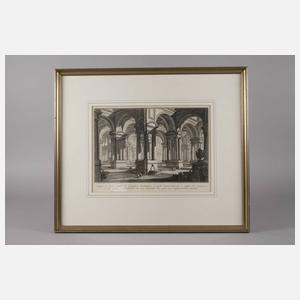 Giovanni Battista Piranesi, "Gruppo di Scale..."