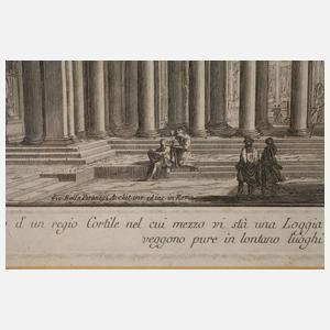 Giovanni Bat. Piranesi, "Prospetto d´un regio..."