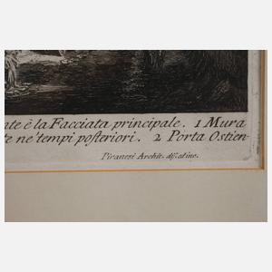 Giovanni Battista Piranesi, Cestius Pyramide