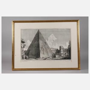 Giovanni Battista Piranesi, Cestius Pyramide