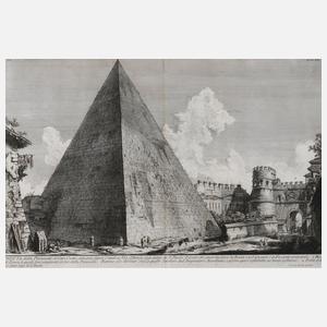 Giovanni Battista Piranesi, Cestius Pyramide