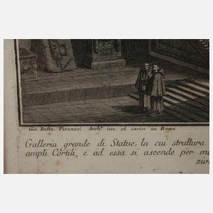 Giovanni Battista Piranesi, "Galleria grande..."
