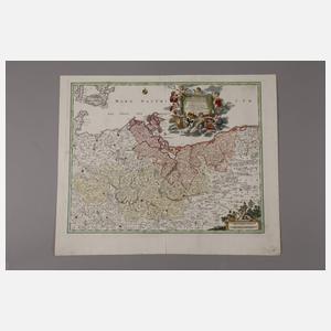 Kupferstichkarte Ostsee