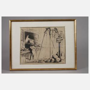 Honoré Daumier, Konvolut Karikaturen