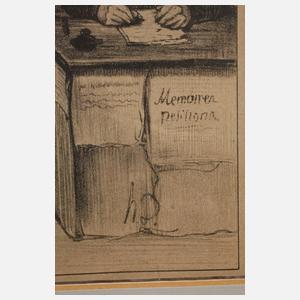 Honoré Daumier, Konvolut Karikaturen