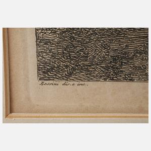 Luigi Rossini, Blick auf Rom