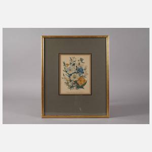 Jane Webb Loudon, vier dekorative Blumenstücke