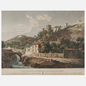 De Launay, Ansicht einer spanischen Burg