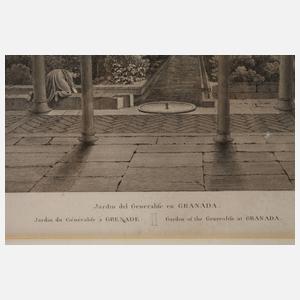 Schwartz, Garten der Alhambra