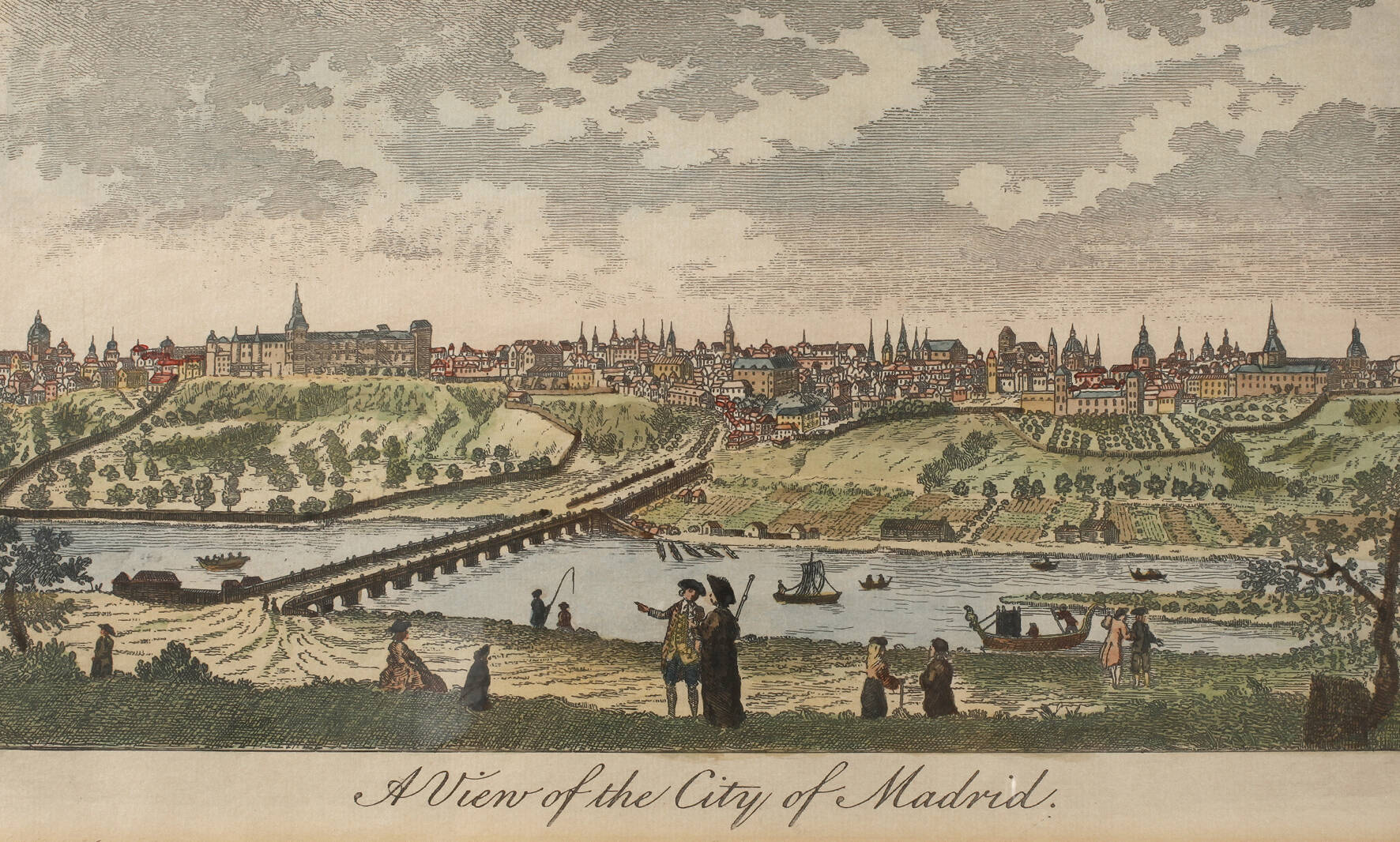 Ansicht von Madrid