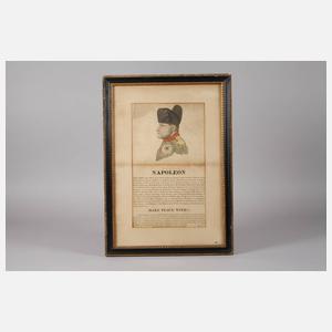 Karikatur auf Napoleon
