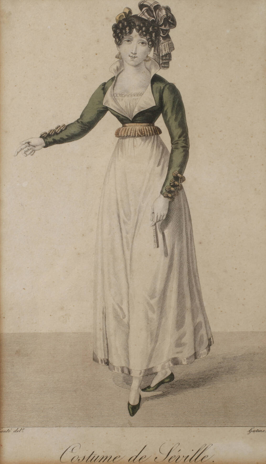 Frau in spanischer Tracht