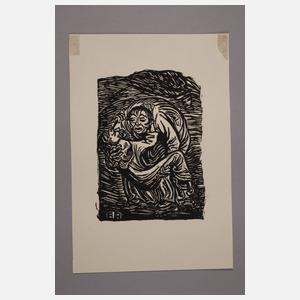 Barlach, Ernst, "Barmherziger Samariter"